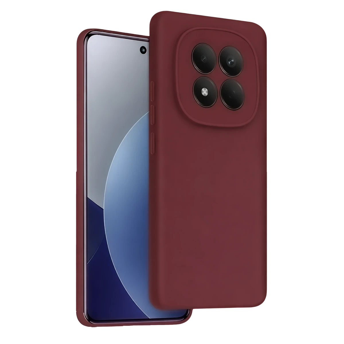 Newface Xiaomi Redmi Note 15 Pro 5G First Silikon - Bordo — görsel 5