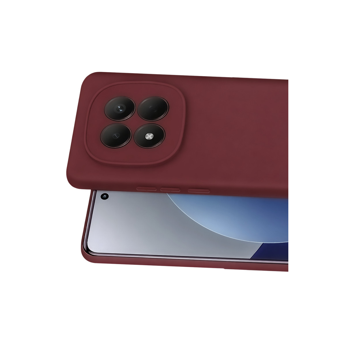 Newface Xiaomi Redmi Note 15 Pro 5G First Silikon - Bordo — görsel 10