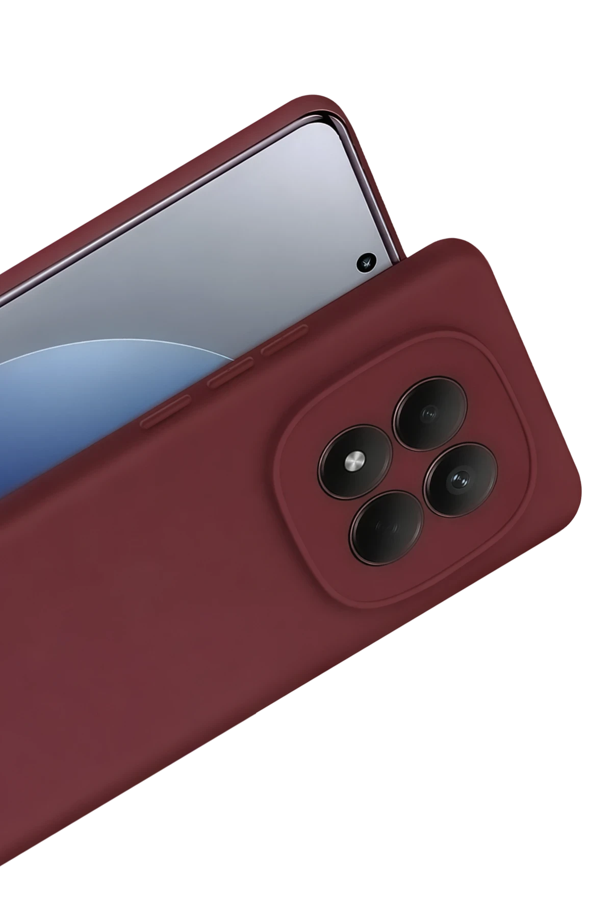Newface Xiaomi Redmi Note 15 Pro 5G First Silikon - Bordo — görsel 3