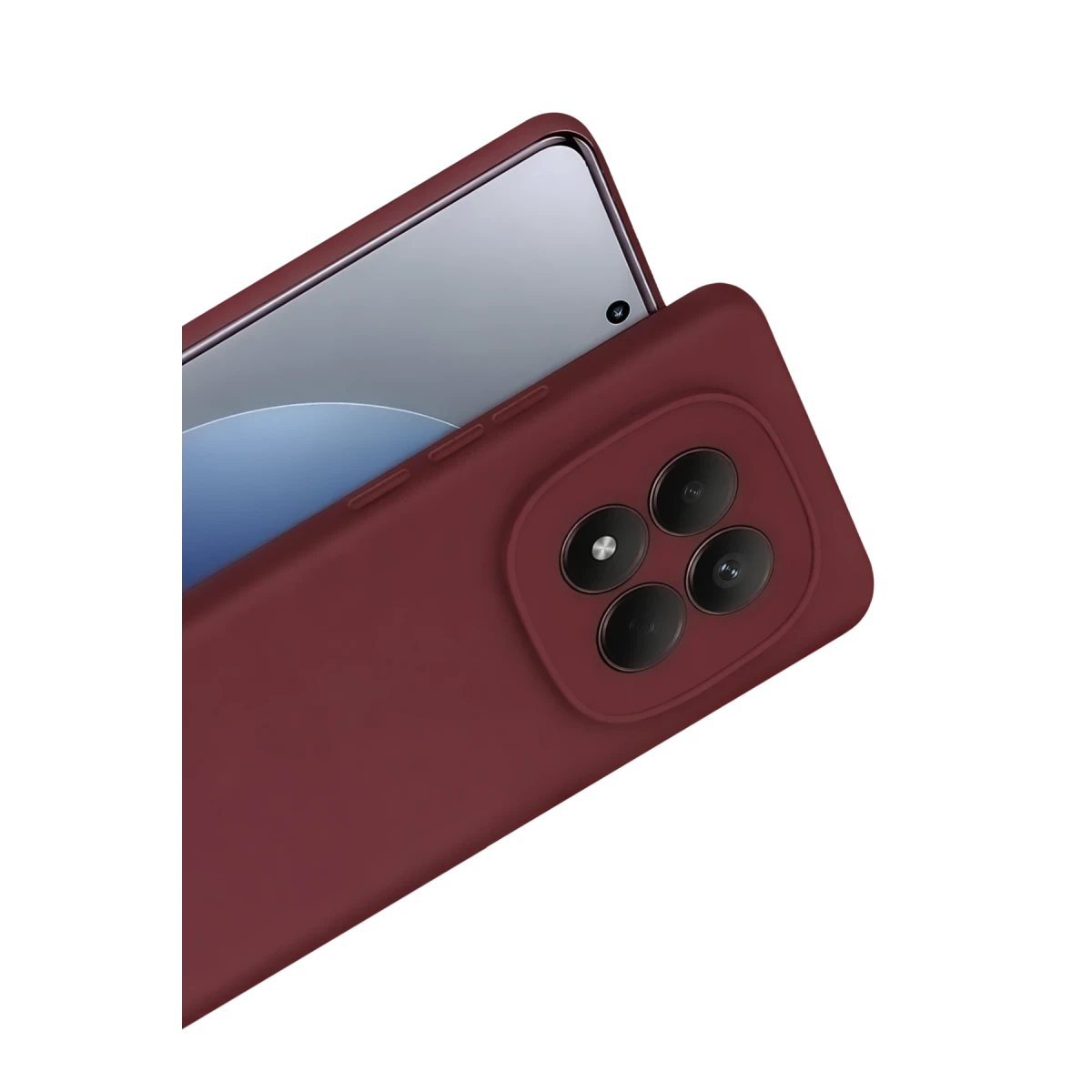 Newface Xiaomi Redmi Note 15 Pro 5G First Silikon - Bordo — görsel 7