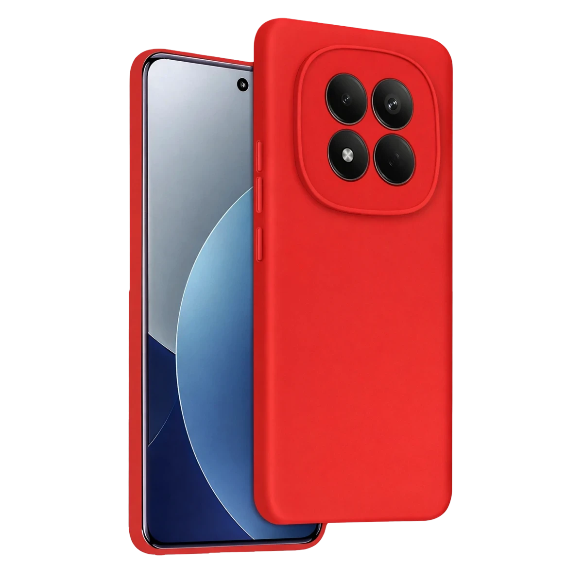 Newface Xiaomi Redmi Note 15 Pro 5G First Silikon - Kırmızı