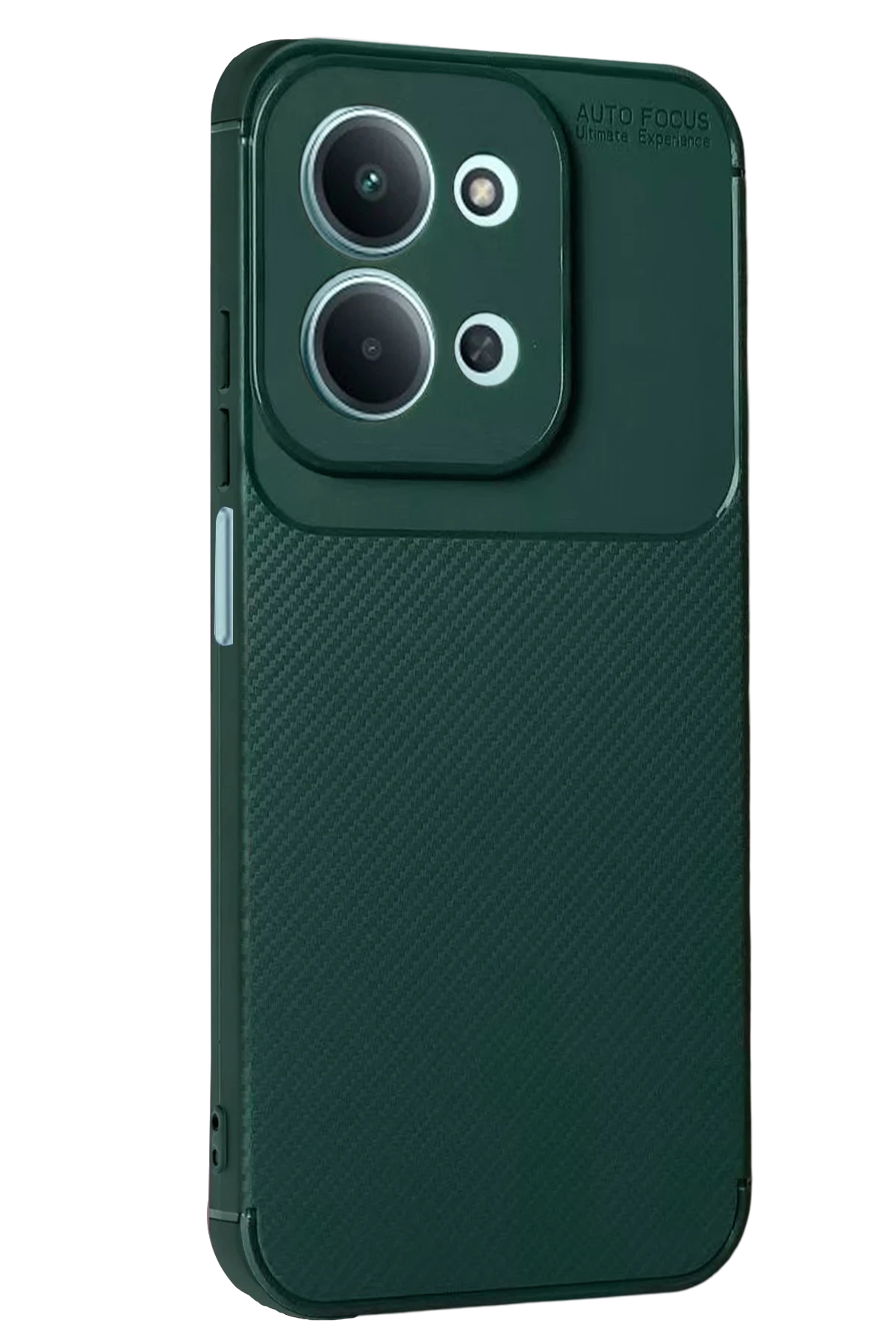 Newface Xiaomi Redmi 15C 5G Auto Focus Karbon Kapak - Koyu Yeşil