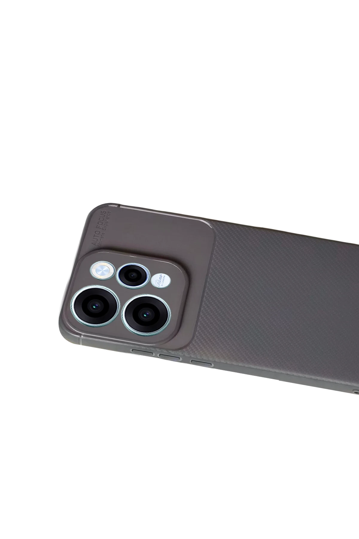 Newface Oppo Reno 15 Auto Focus Karbon Kapak - Gri — görsel 2