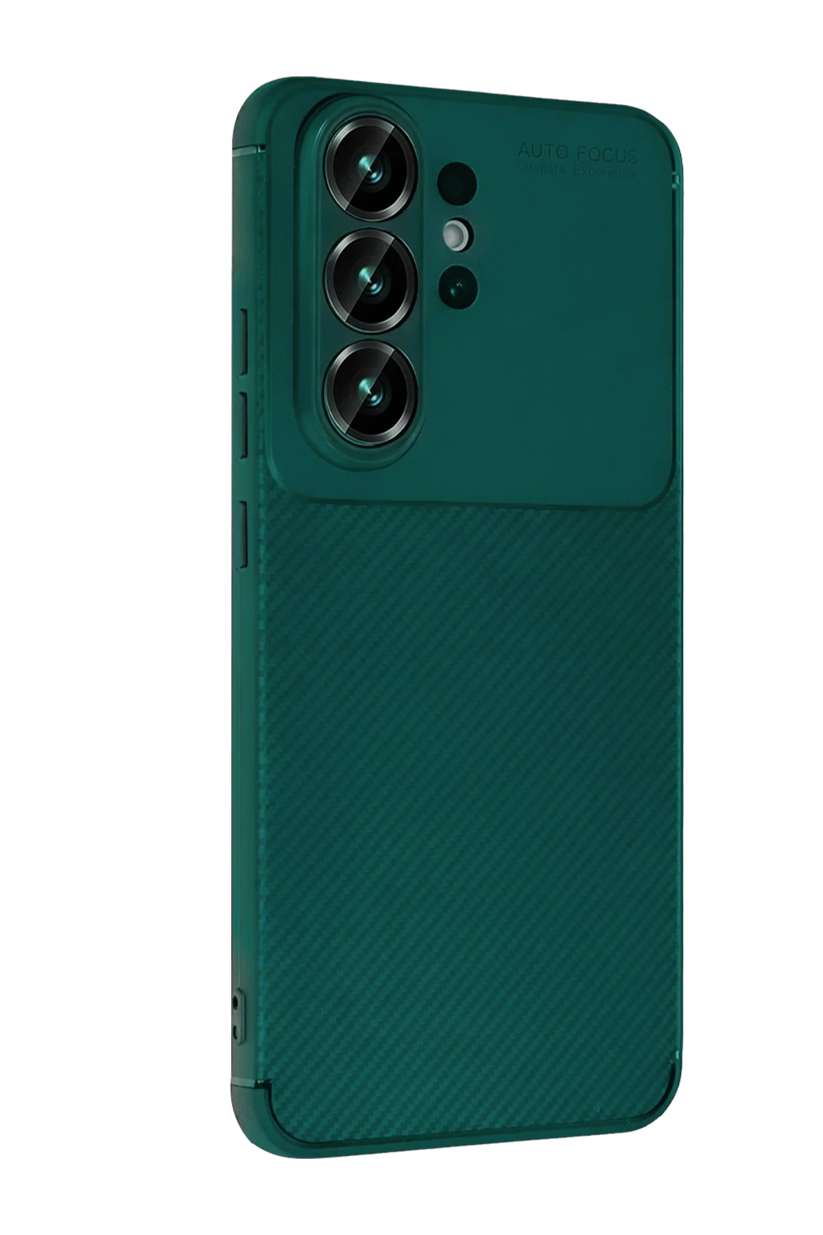 Newface Samsung Galaxy S26 Ultra Auto Focus Karbon Kapak - Koyu Yeşil