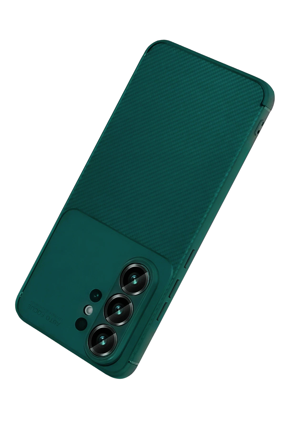 Newface Samsung Galaxy S26 Ultra Auto Focus Karbon Kapak - Koyu Yeşil