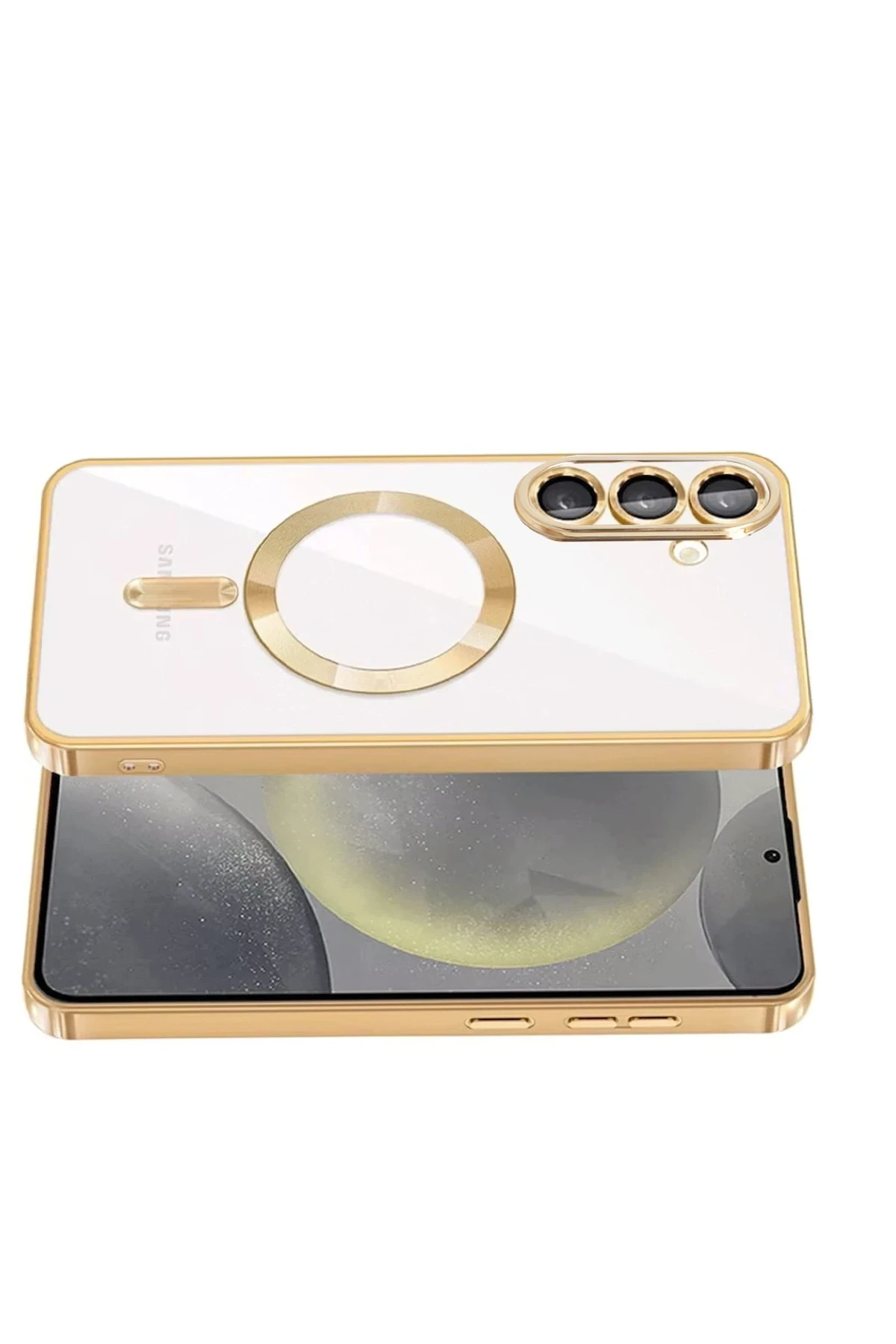 Newface Samsung Galaxy A37 5G Kross Magneticsafe Kapak - Gold — görsel 3