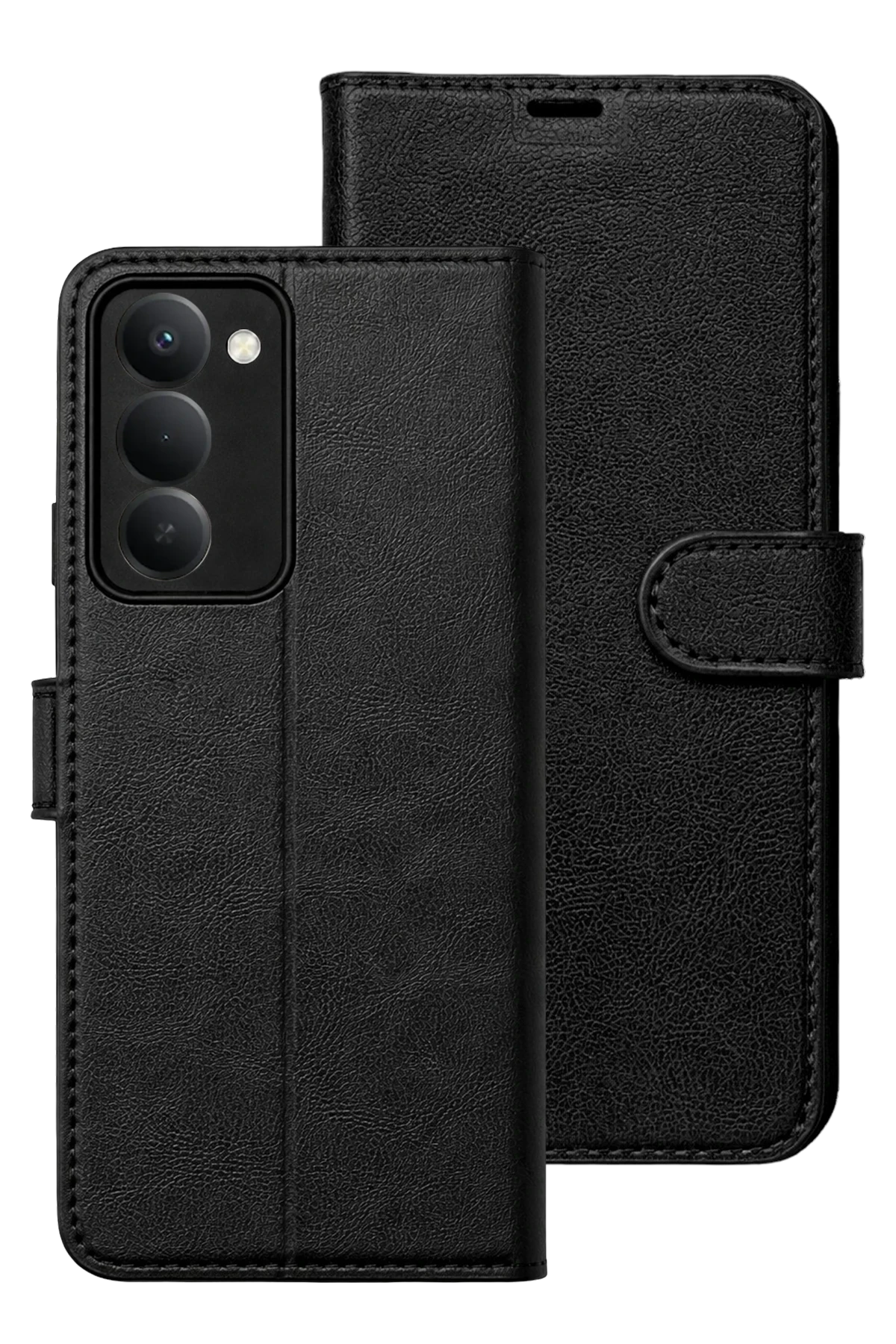 Newface Xiaomi Redmi 15 5G Trend S Plus Kapaklı Kılıf - Siyah