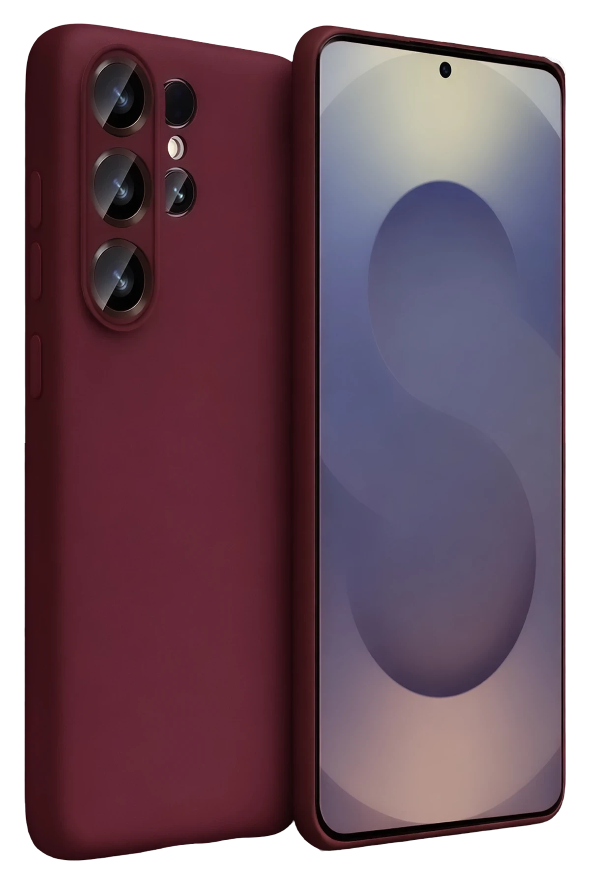 Newface Samsung Galaxy S26 Ultra First Silikon - Bordo
