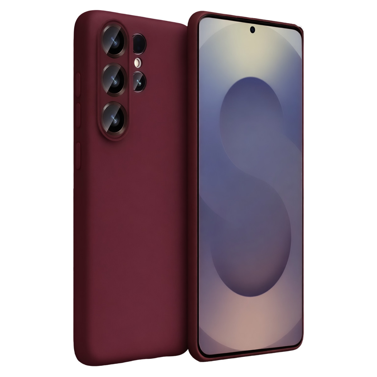 Newface Samsung Galaxy S26 Ultra First Silikon - Bordo — görsel 7