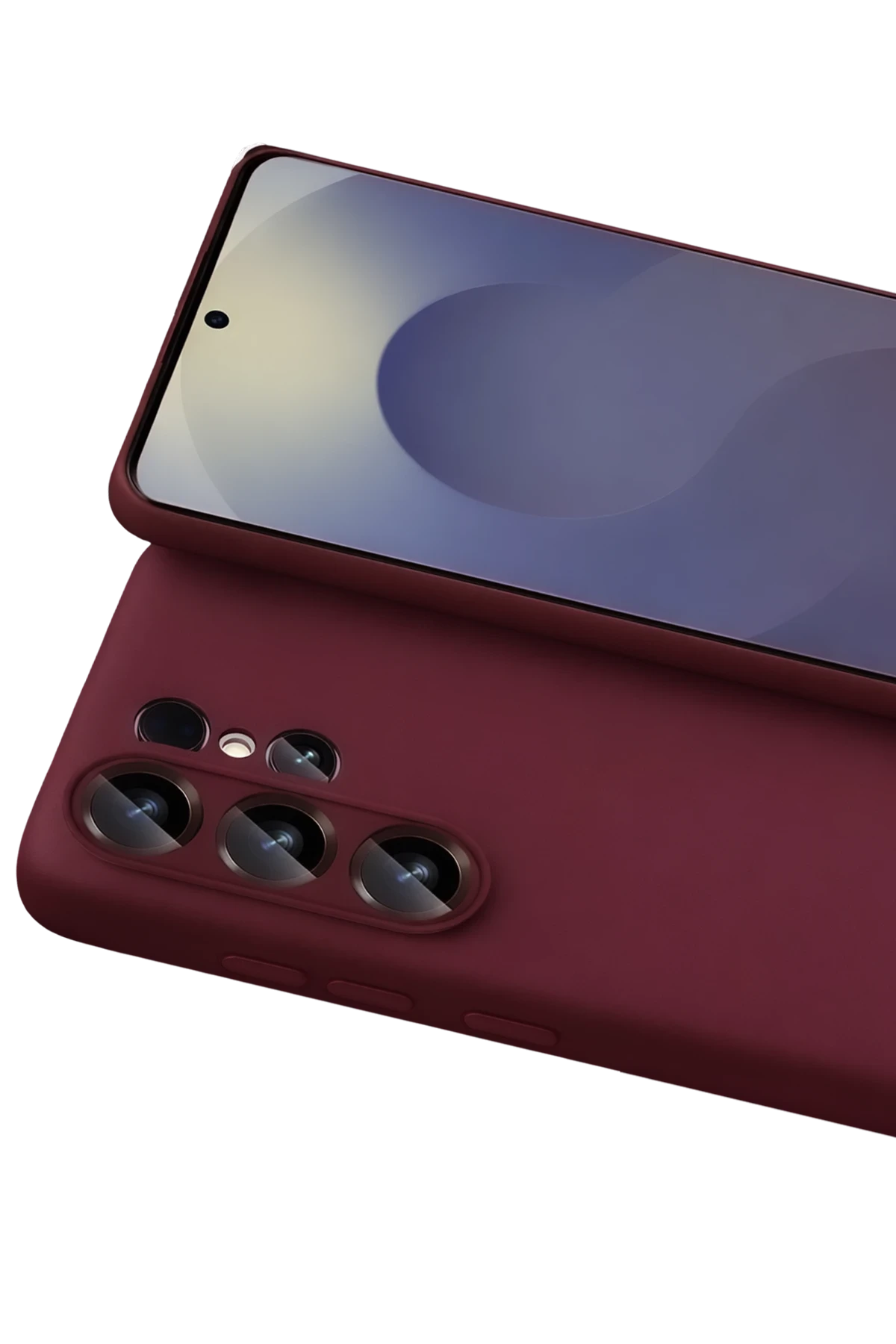 Newface Samsung Galaxy S26 Ultra First Silikon - Bordo — görsel 2