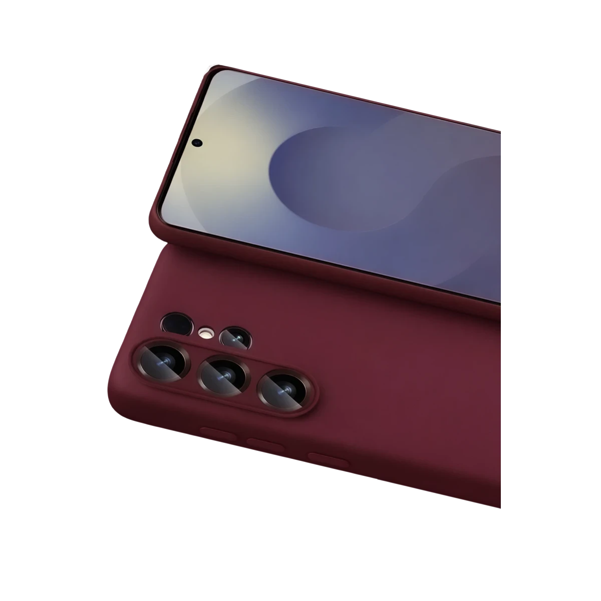Newface Samsung Galaxy S26 Ultra First Silikon - Bordo — görsel 5