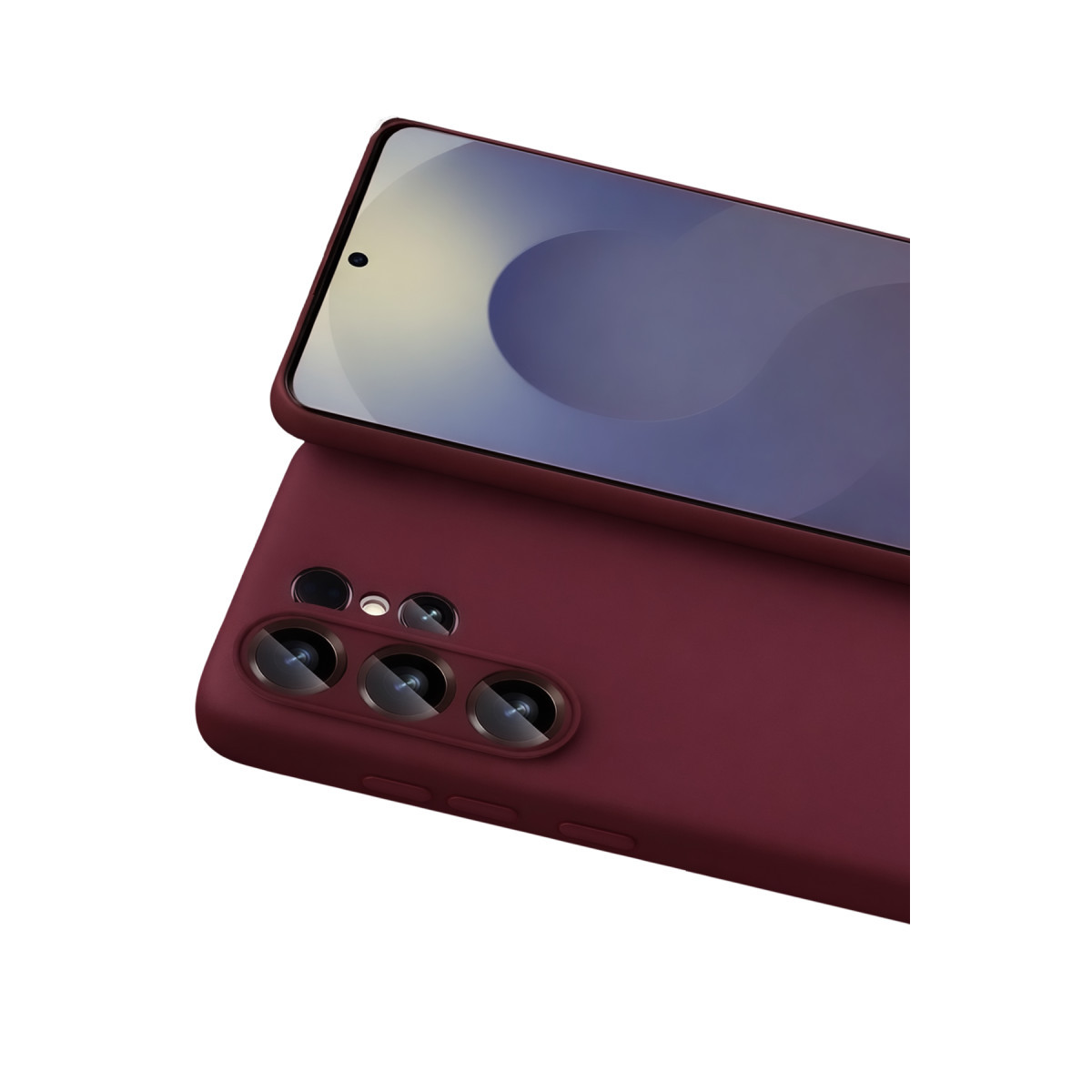 Newface Samsung Galaxy S26 Ultra First Silikon - Bordo — görsel 8