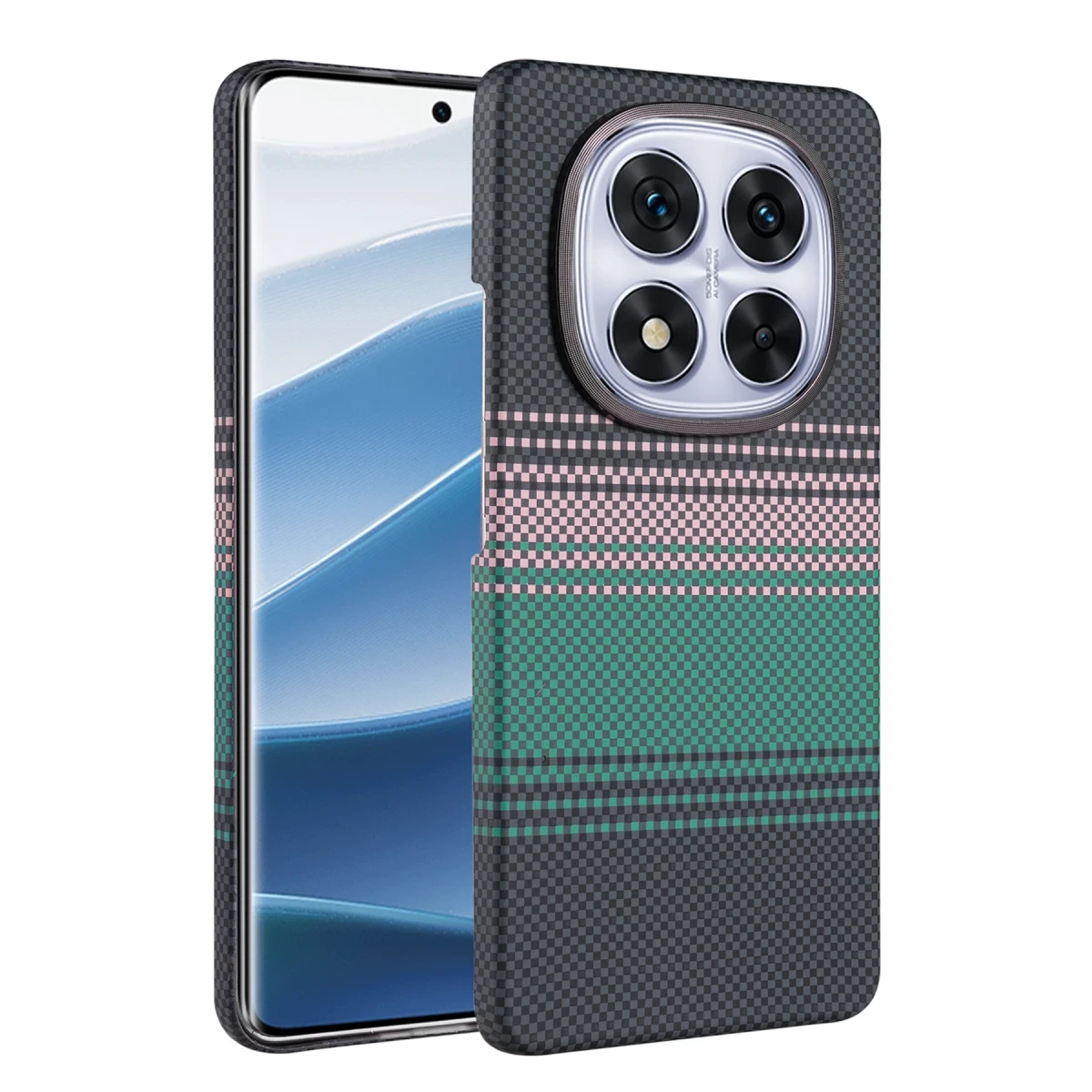 Newface Xiaomi Redmi Note 14 Pro 4G Vega Magsafe Kapak - Yeşil