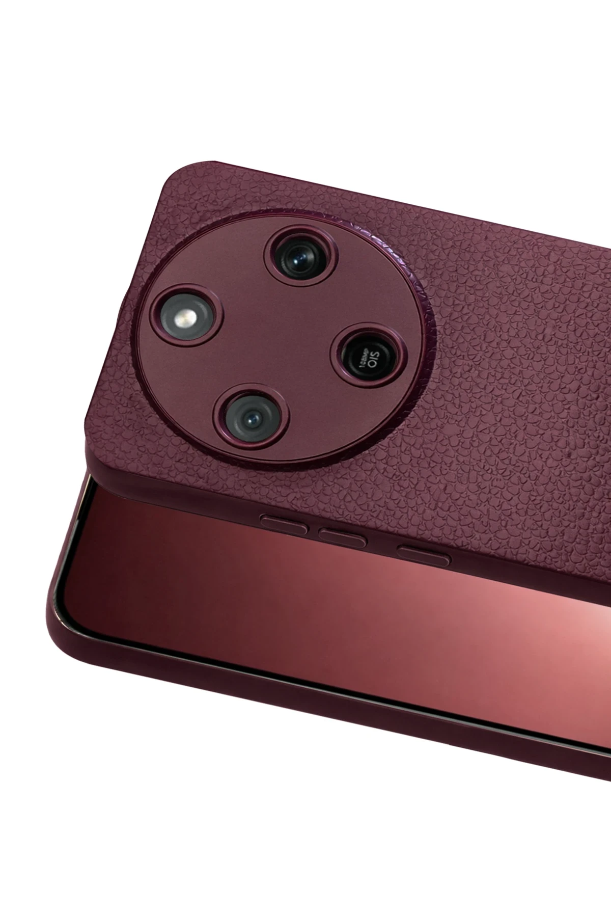 Newface Huawei Honor Magic 8 Lite Thermax Silikon Kılıf - Bordo — görsel 2