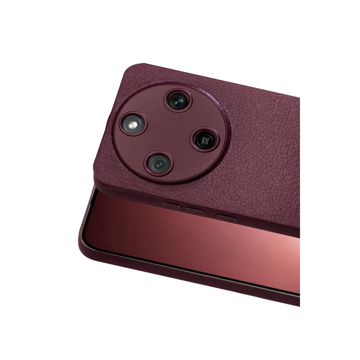 Newface Huawei Honor Magic 8 Lite Thermax Silikon Kılıf - Bordo — görsel 5
