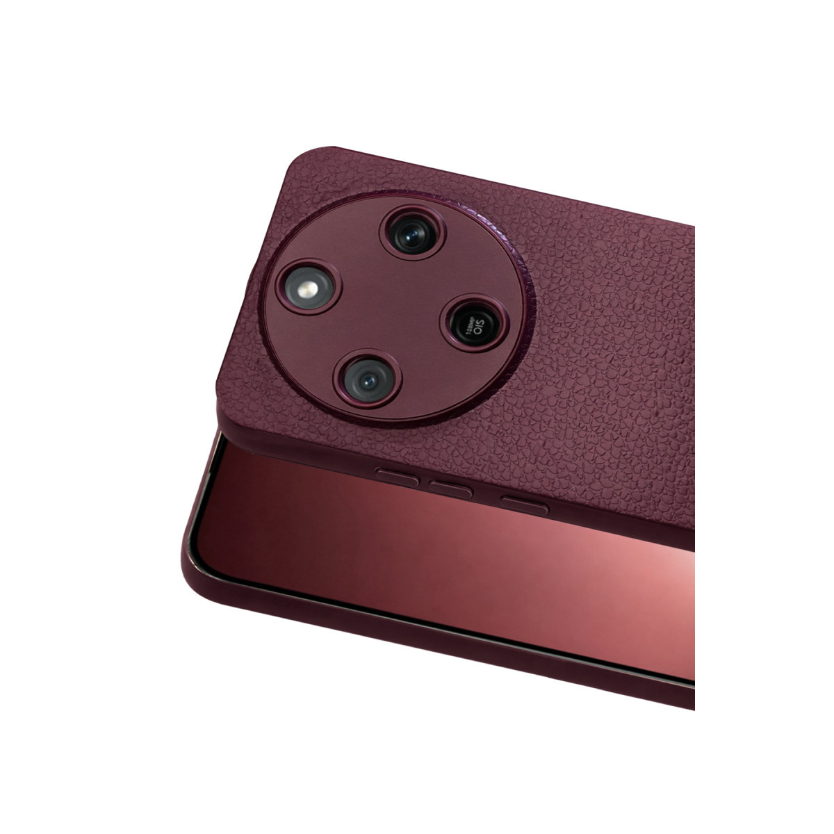 Newface Huawei Honor Magic 8 Lite Thermax Silikon Kılıf - Bordo — görsel 8