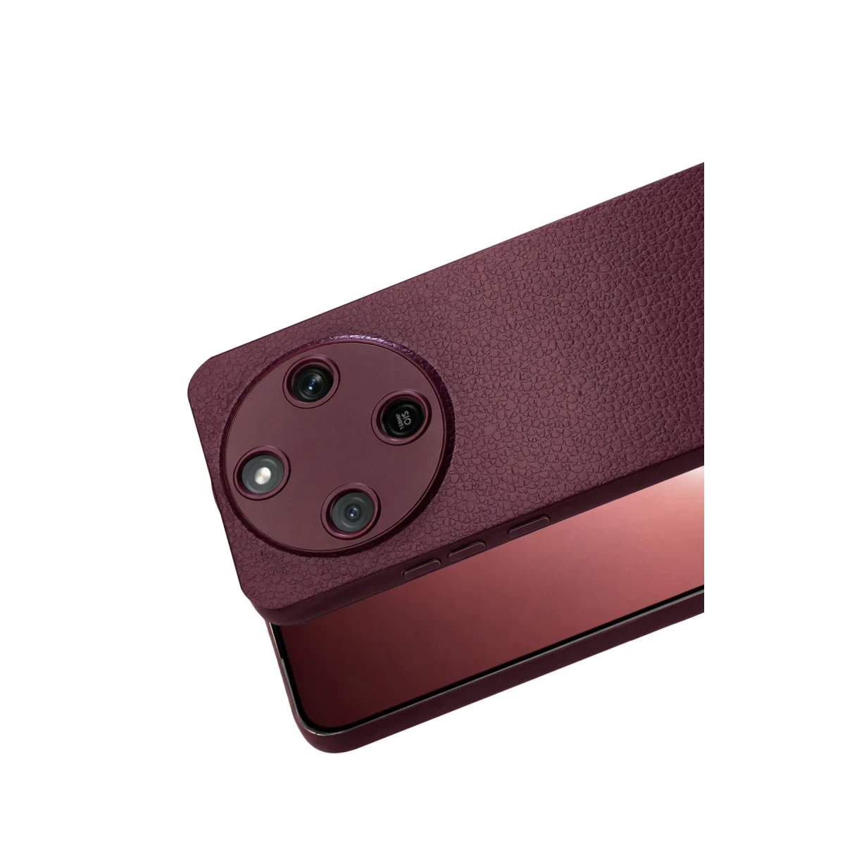 Newface Huawei Honor Magic 8 Lite Thermax Silikon Kılıf - Bordo — görsel 6