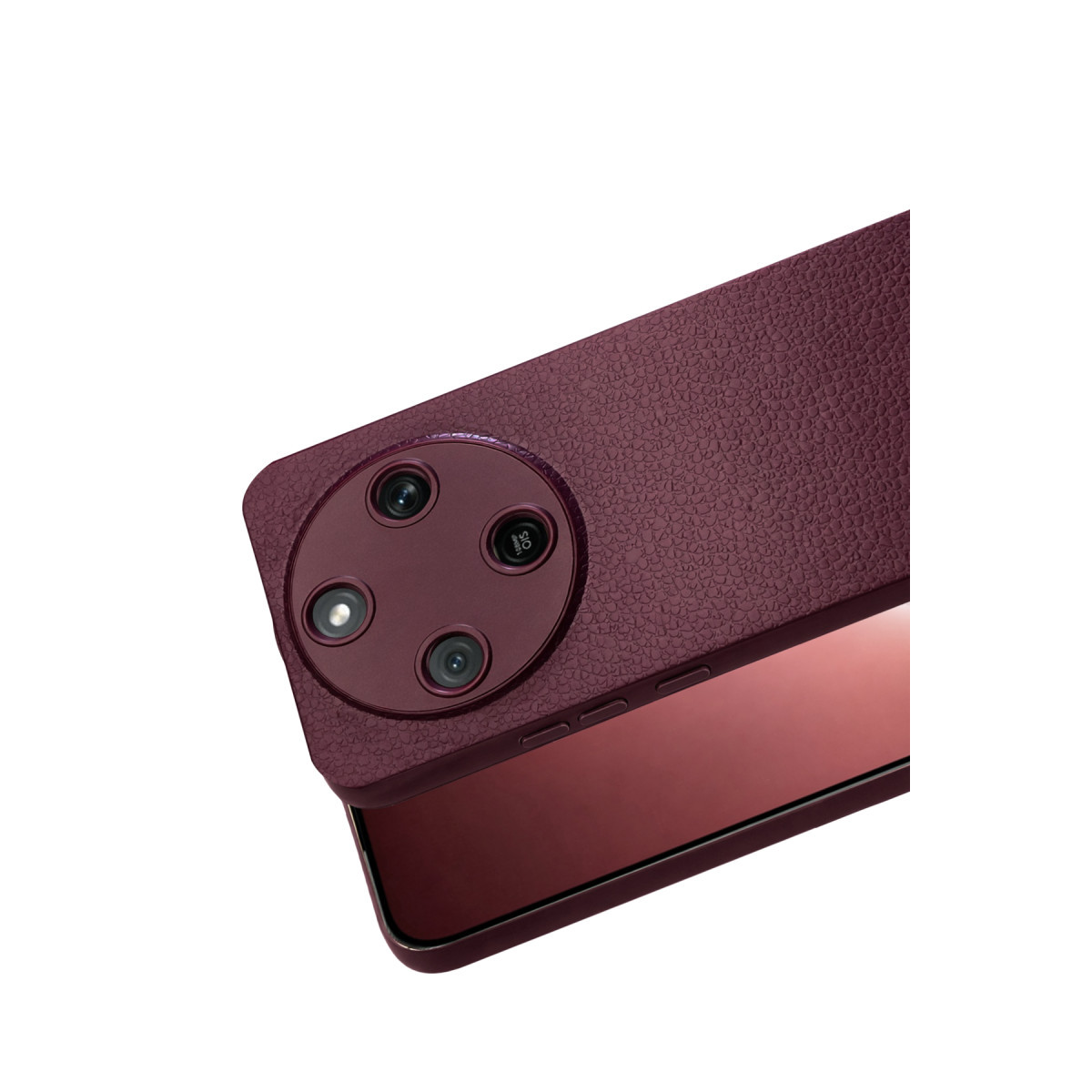 Newface Huawei Honor Magic 8 Lite Thermax Silikon Kılıf - Bordo — görsel 9