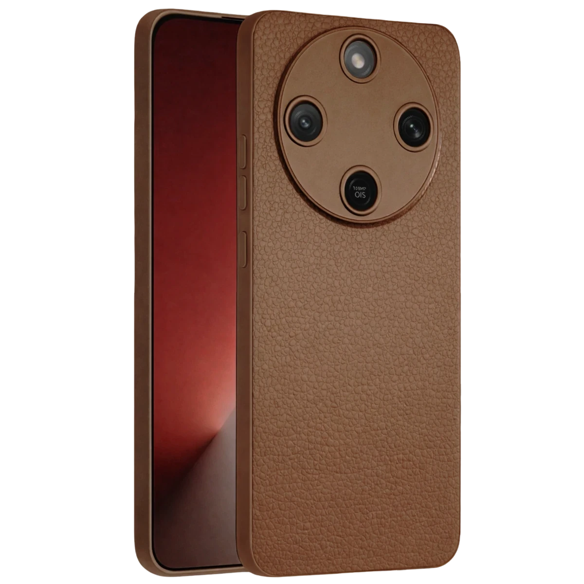 Newface Huawei Honor Magic 8 Lite Thermax Silikon Kılıf - Kahverengi
