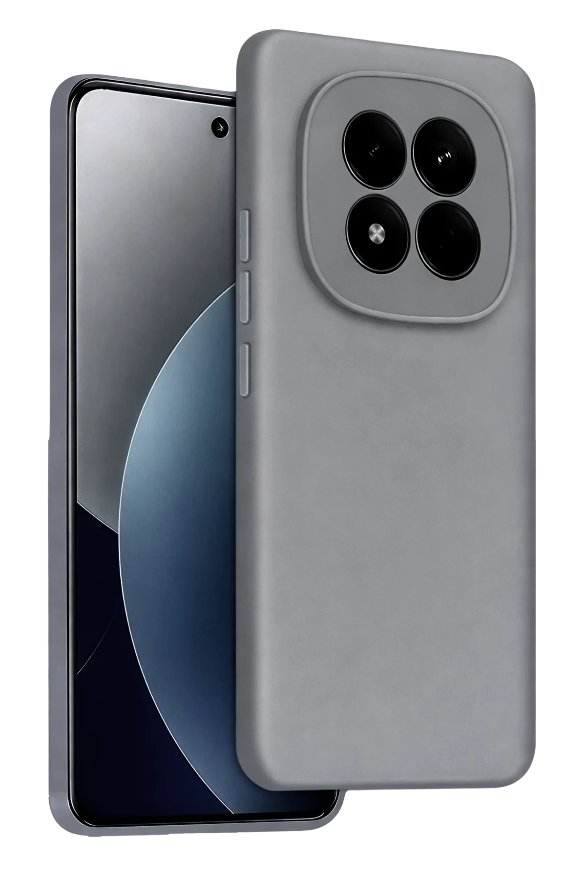 Newface Xiaomi Redmi Note 15 4G First Silikon - Gri