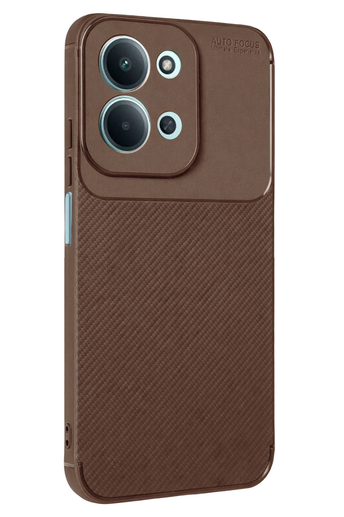 Newface Xiaomi Redmi 15C 5G Auto Focus Karbon Kapak - Kahverengi