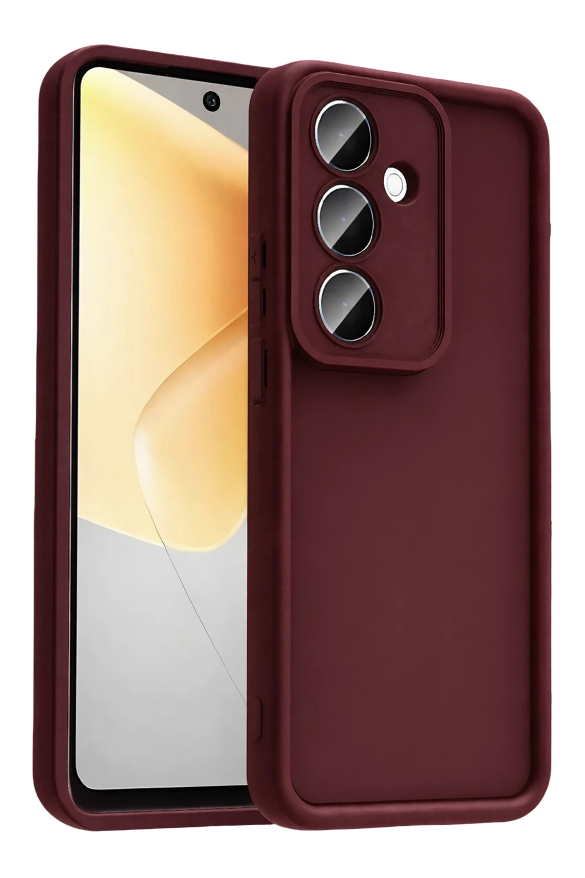 Newface Samsung Galaxy A37 5G Viera Silikon - Bordo