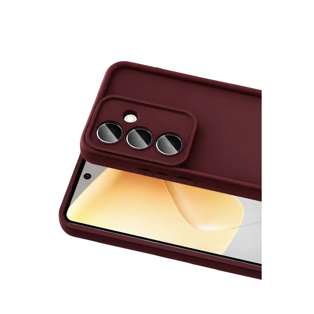 Newface Samsung Galaxy A37 5G Viera Silikon - Bordo — görsel 6
