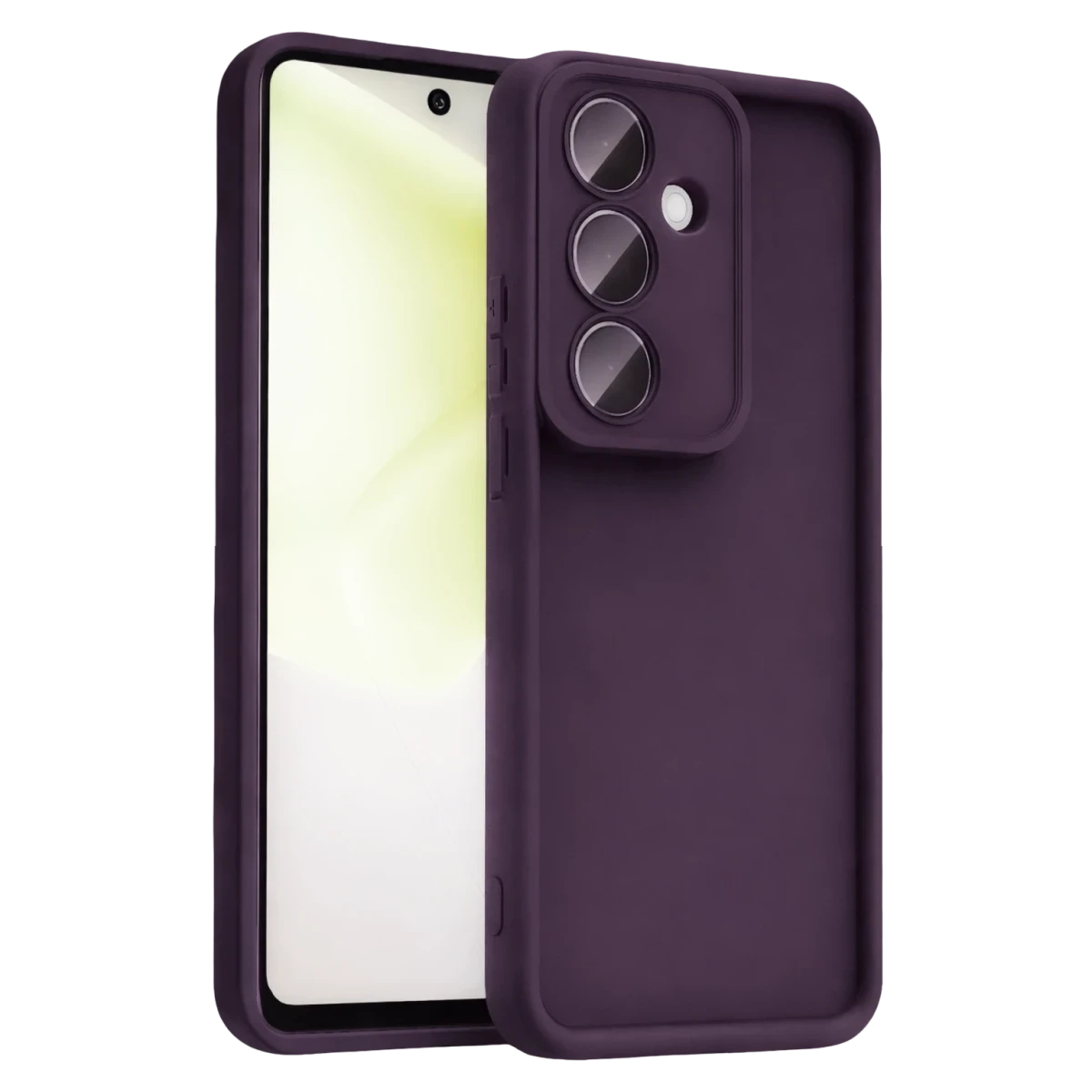 Newface Samsung Galaxy A37 5G Viera Silikon - Mürdüm