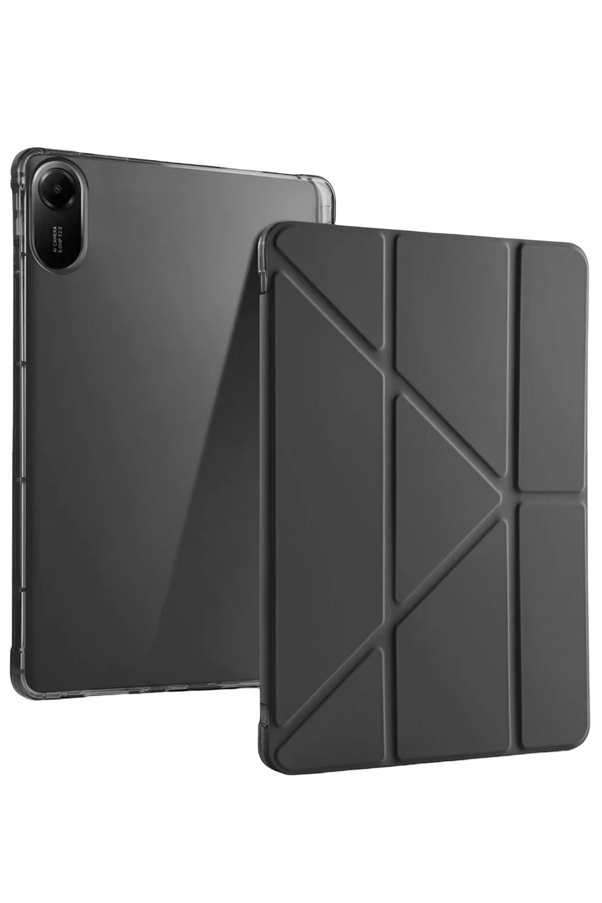 Newface Xiaomi Redmi Pad 2 Kalemlikli Mars Tablet Kılıfı - Siyah