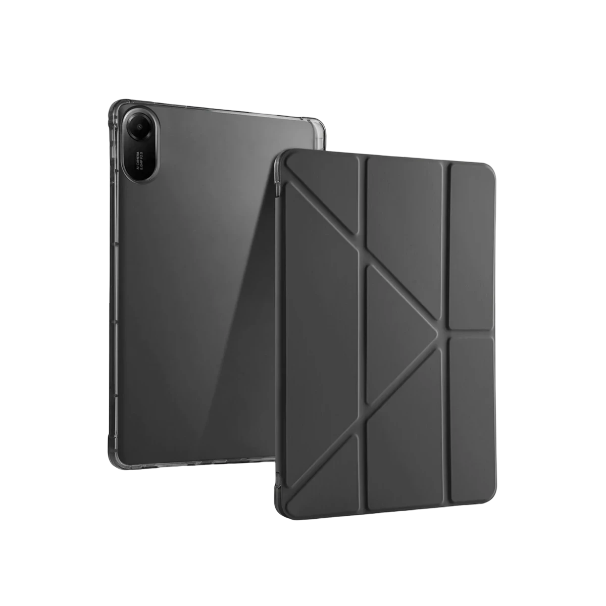Newface Xiaomi Redmi Pad 2 Kalemlikli Mars Tablet Kılıfı - Siyah