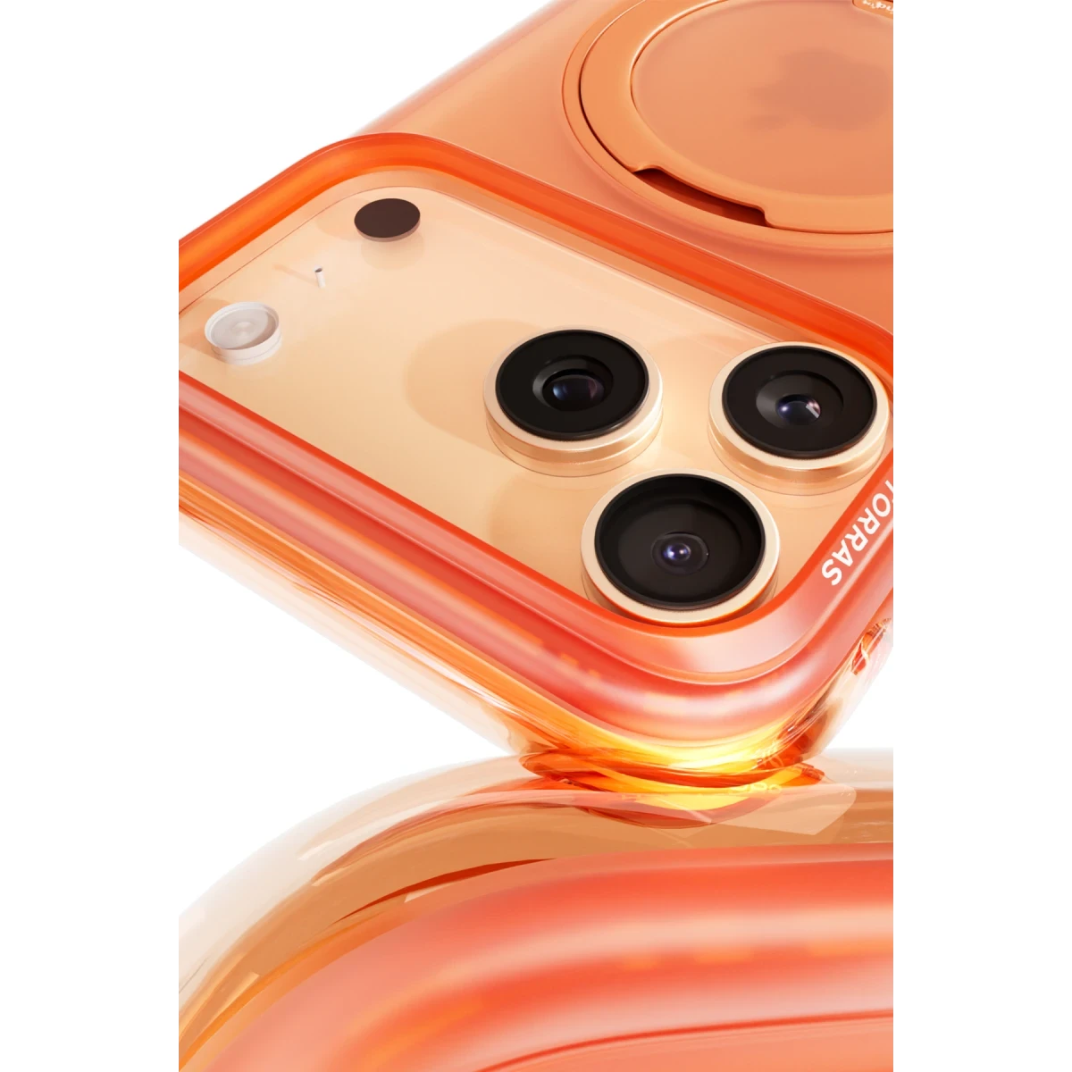 Torras Apple iPhone 17 Pro Ostand R Air Magsafe Kapak - Turuncu