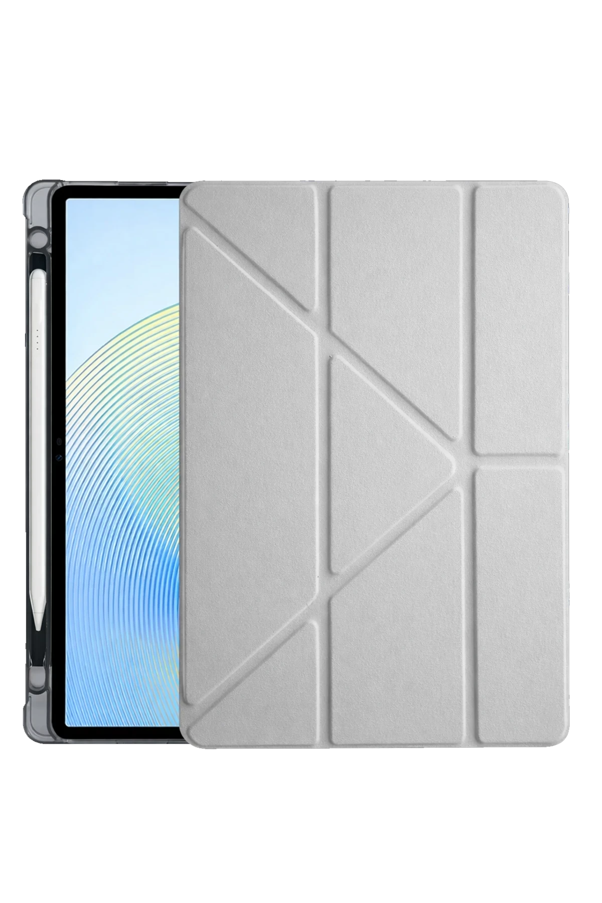 Newface Xiaomi Redmi Pad 2 Kalemlikli Mars Tablet Kılıfı - Gri — görsel 2