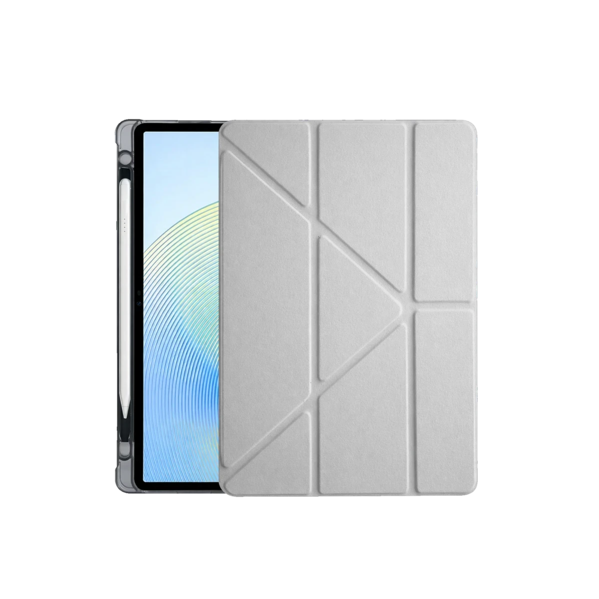 Newface Xiaomi Redmi Pad 2 Kalemlikli Mars Tablet Kılıfı - Gri — görsel 4