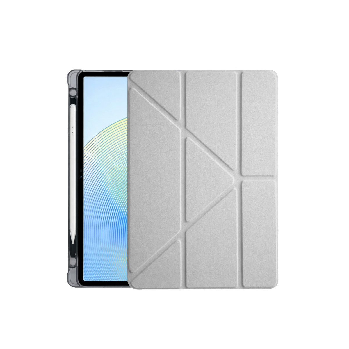 Newface Xiaomi Redmi Pad 2 Kalemlikli Mars Tablet Kılıfı - Gri — görsel 6