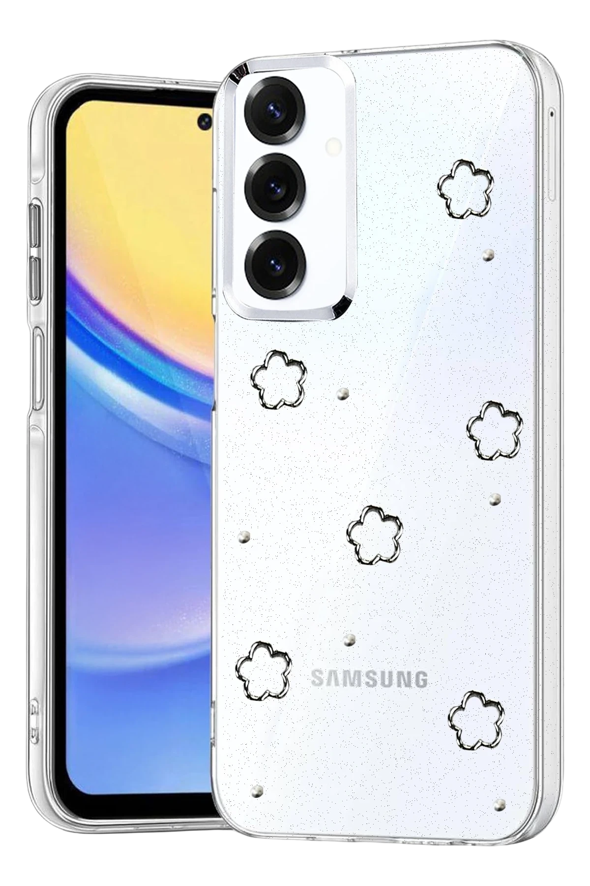 Newface Samsung Galaxy A37 5G Fiyonk Desenli Kapak - Desen 2