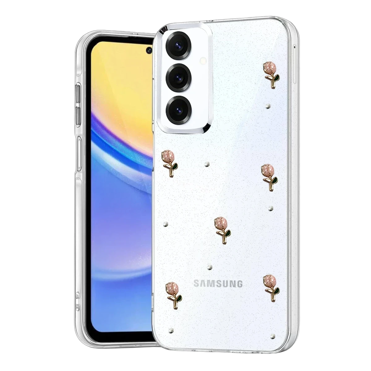 Newface Samsung Galaxy A37 5G Fiyonk Desenli Kapak - Desen 6