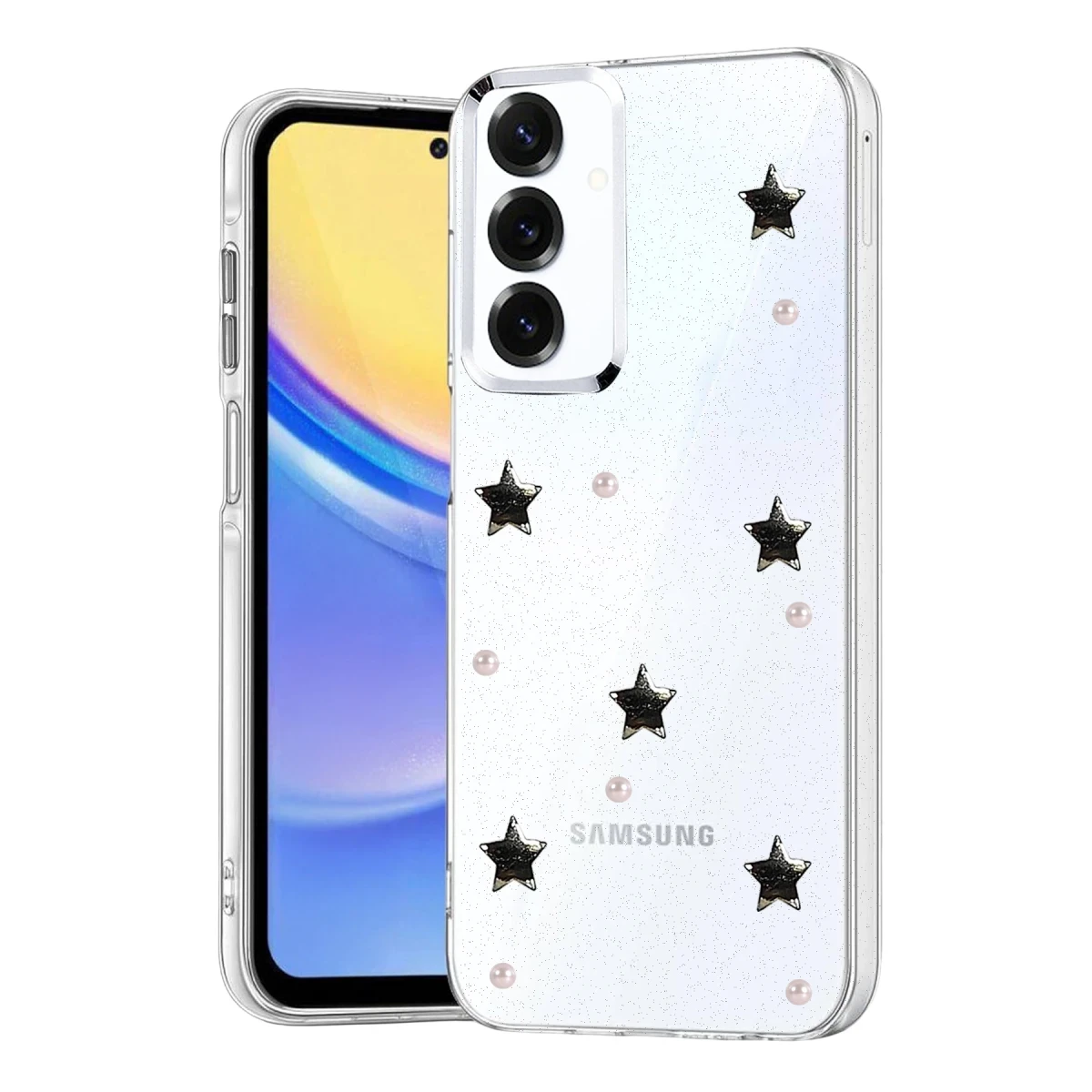 Newface Samsung Galaxy A37 5G Fiyonk Desenli Kapak - Desen 7