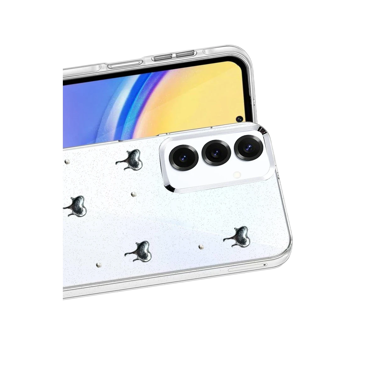 Newface Samsung Galaxy A57 5G Fiyonk Desenli Kapak - Desen 1 — görsel 6
