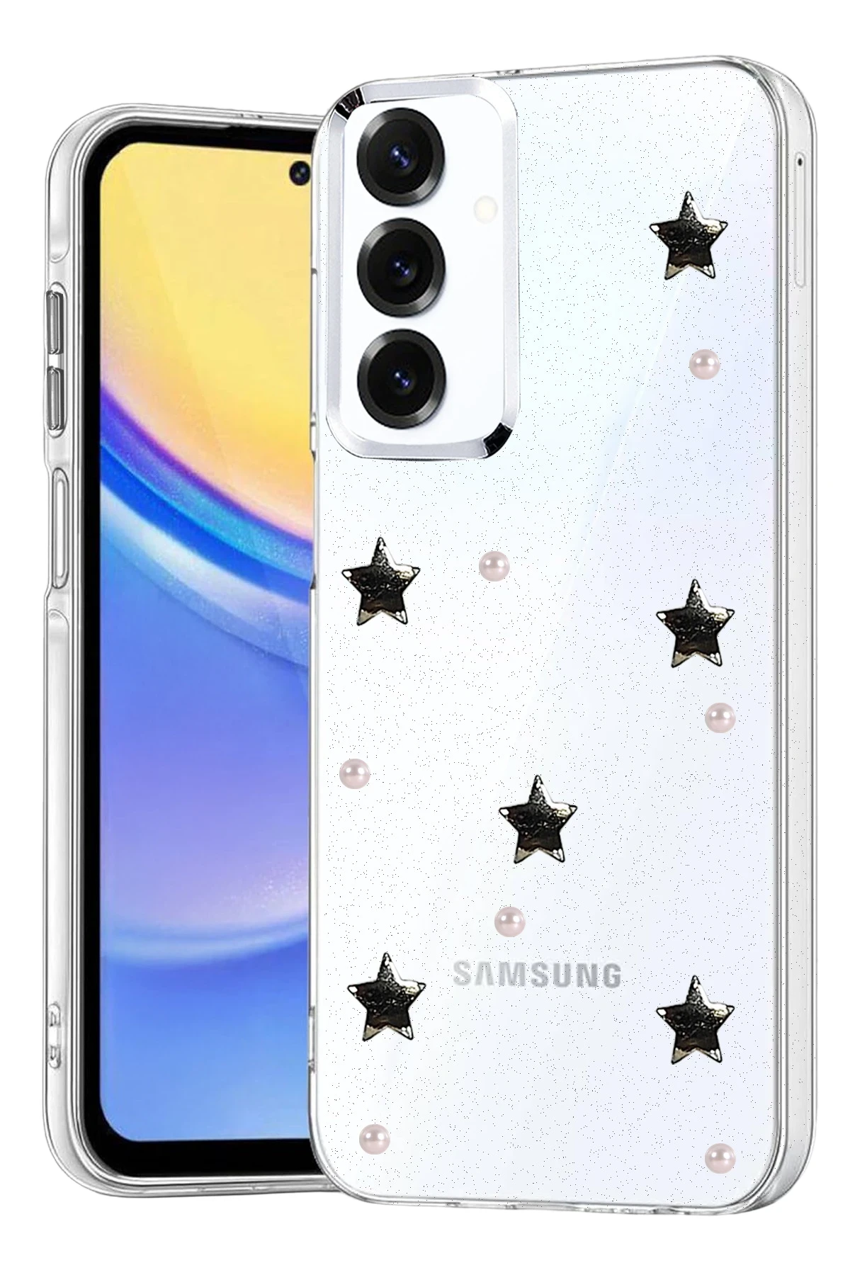 Newface Samsung Galaxy A57 5G Fiyonk Desenli Kapak - Desen 7