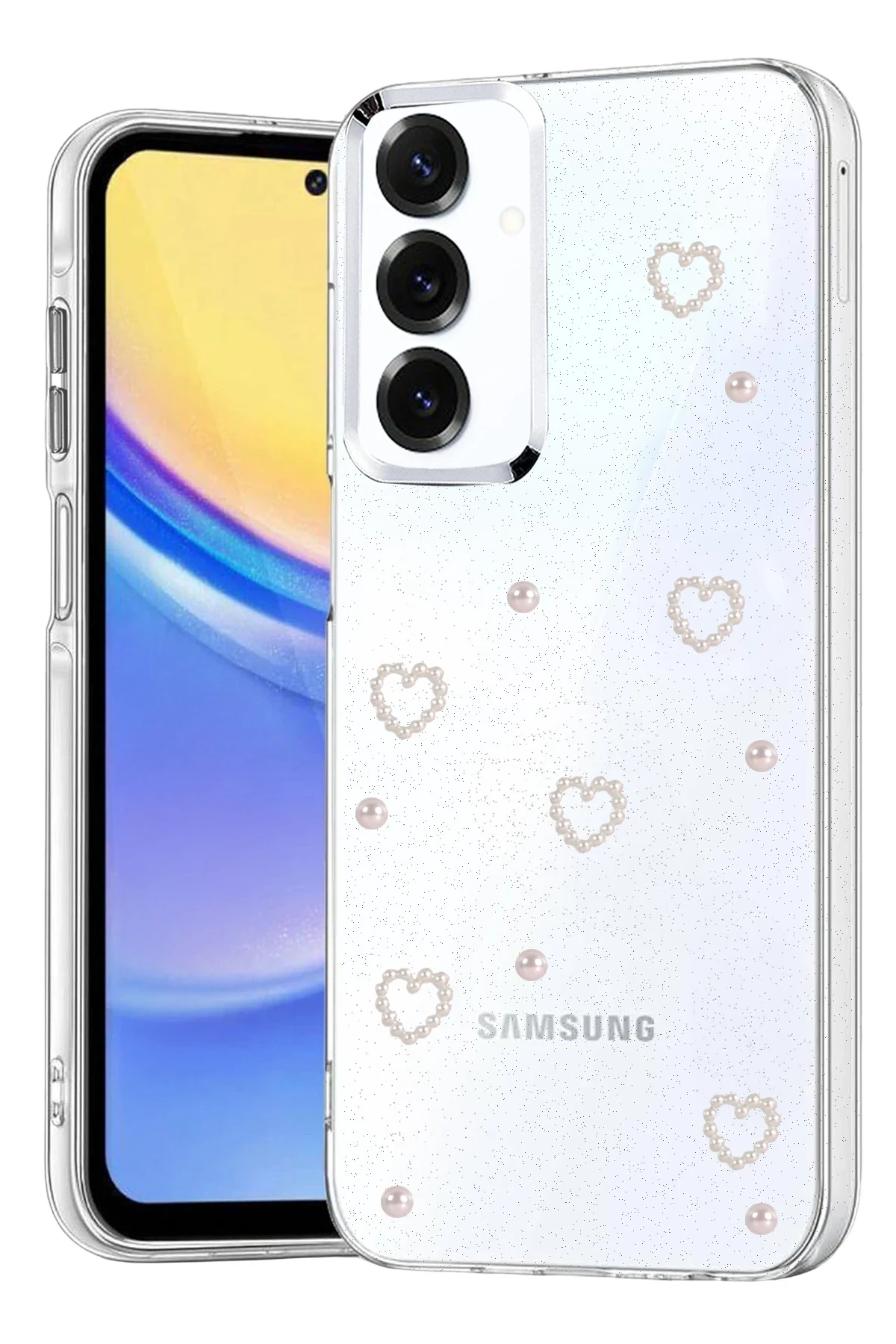 Newface Samsung Galaxy A57 5G Fiyonk Desenli Kapak - Desen 10