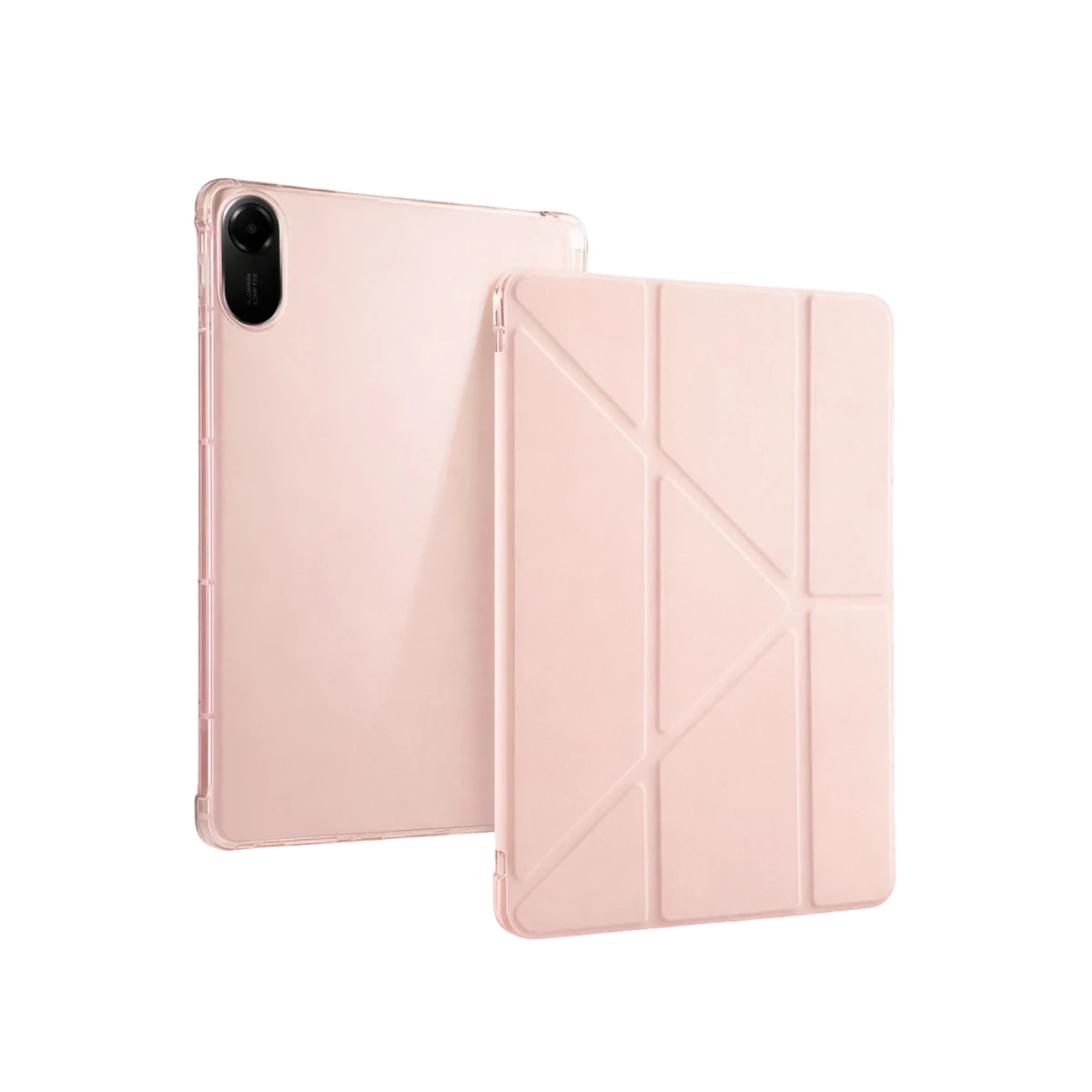 Newface Xiaomi Redmi Pad 2 Kalemlikli Mars Tablet Kılıfı - Rose Gold