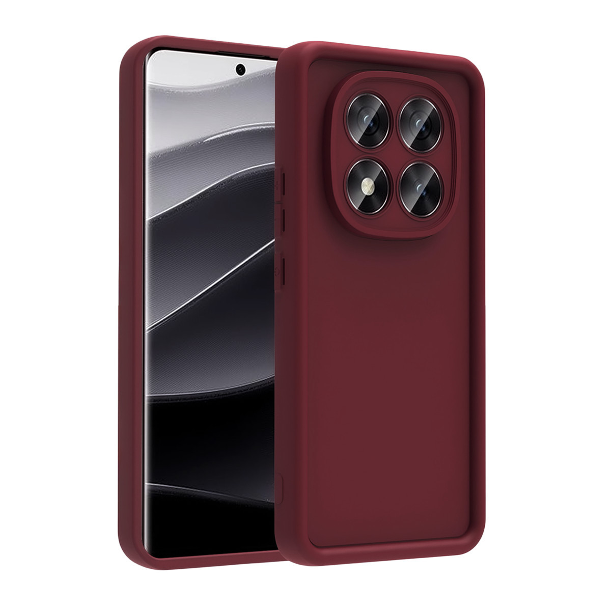 Newface Xiaomi Redmi Note 15 Pro 4G Viera Silikon - Bordo — görsel 9