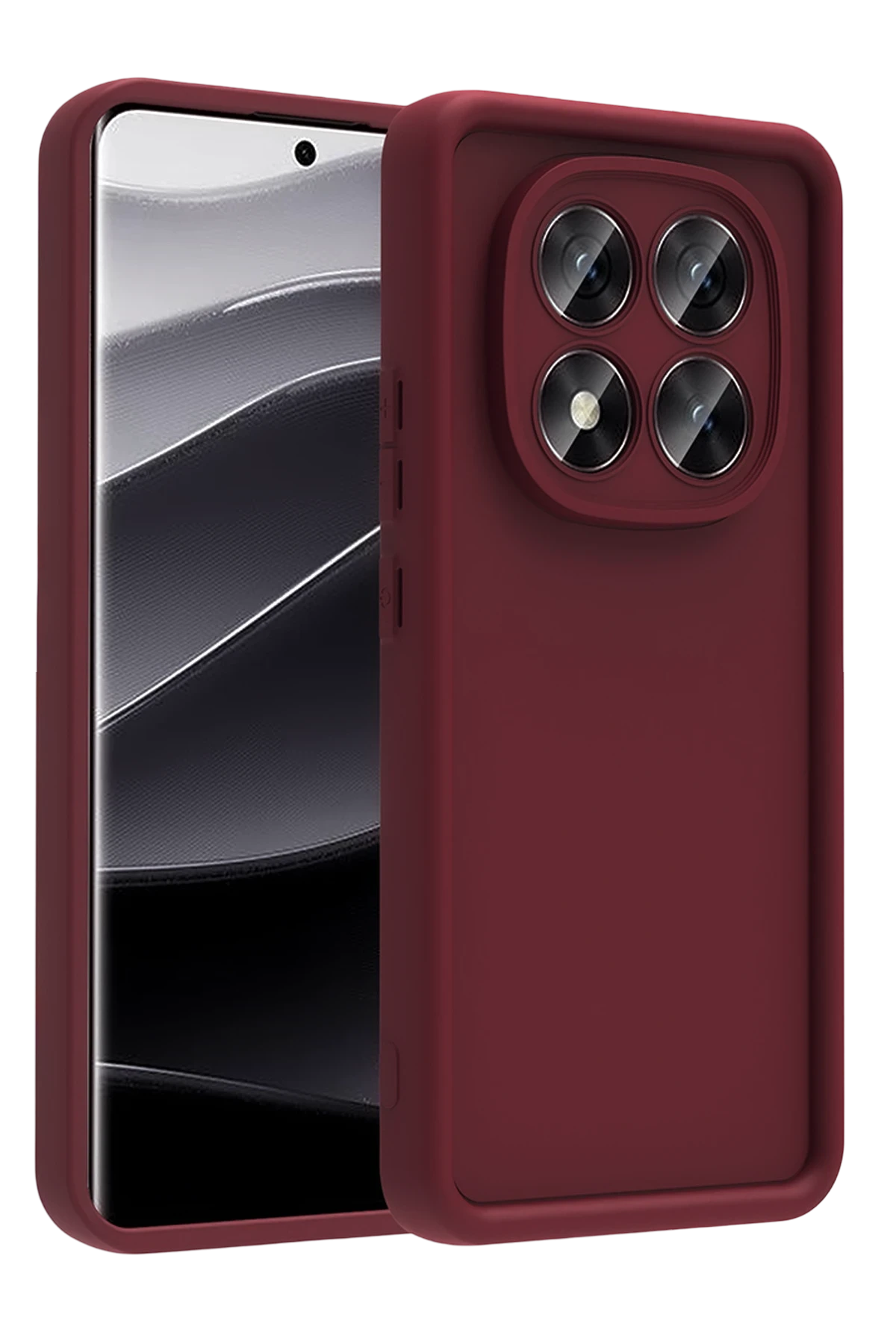 Newface Xiaomi Redmi Note 15 Pro 5G Viera Silikon - Bordo