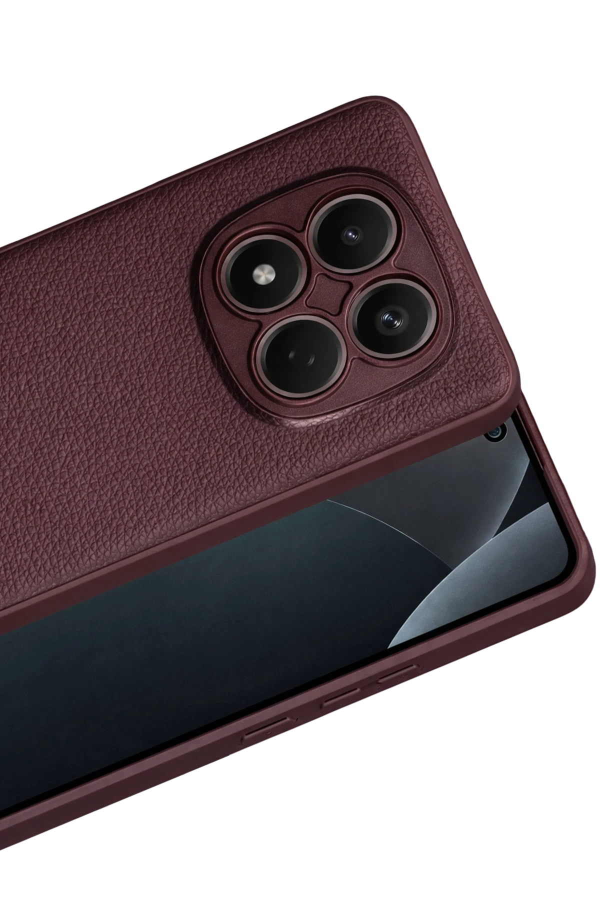 Newface Xiaomi Redmi Note 15 4G Thermax Silikon Kılıf - Bordo — görsel 2