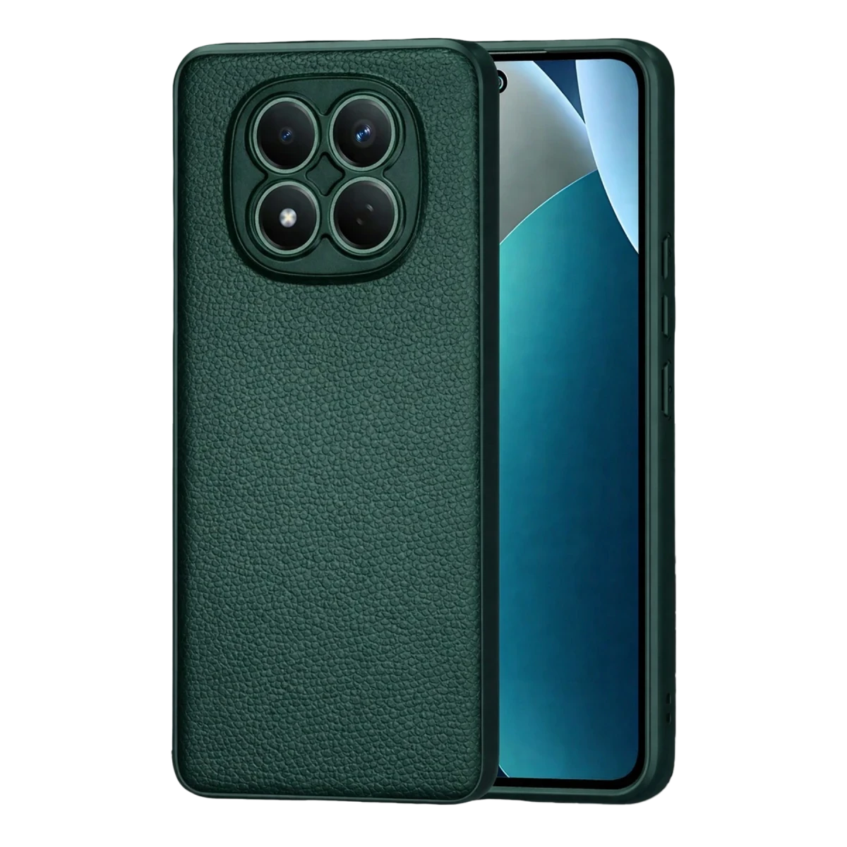 Newface Xiaomi Redmi Note 15 Pro Plus 5G Thermax Silikon Kılıf - Koyu Yeşil
