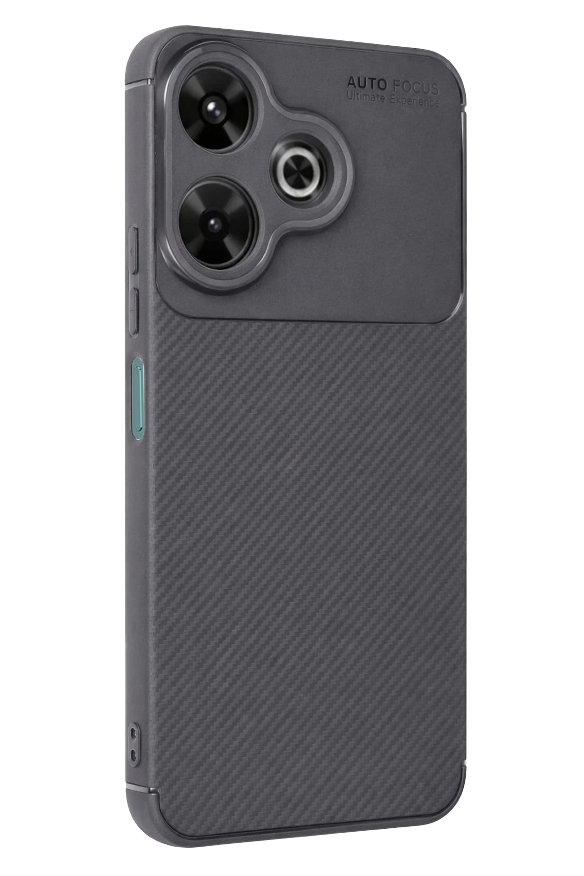 Newface Xiaomi Redmi 13 4G Kılıf Auto Focus Karbon Kapak - Gri