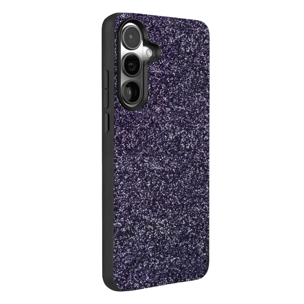 Onegif Samsung Galaxy A57 5G Bright Simli Kapak - Derin Mor