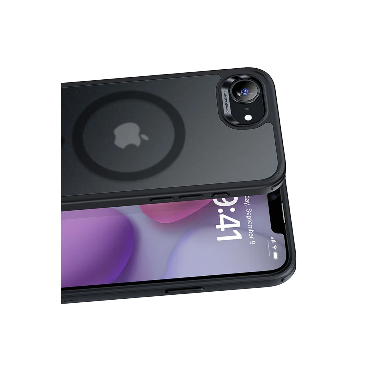 ESR Apple iPhone 16E Classic Hybrid Magsafe Kapak - Buzlu Siyah