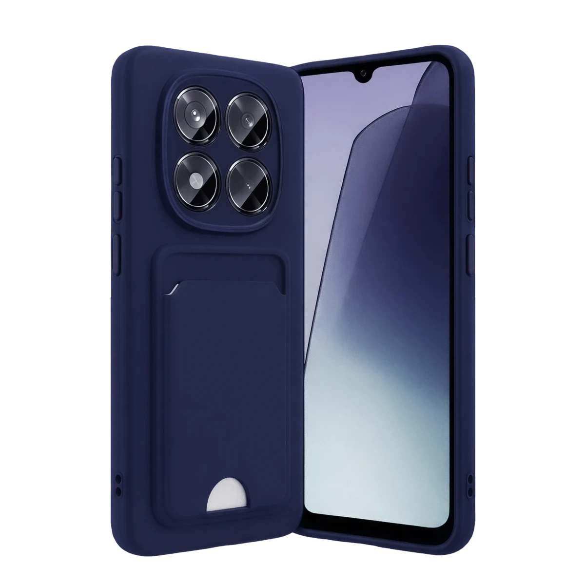 Newface Xiaomi Redmi Note 15 Pro 5G Kelvin Kartvizitli Silikon - Lacivert