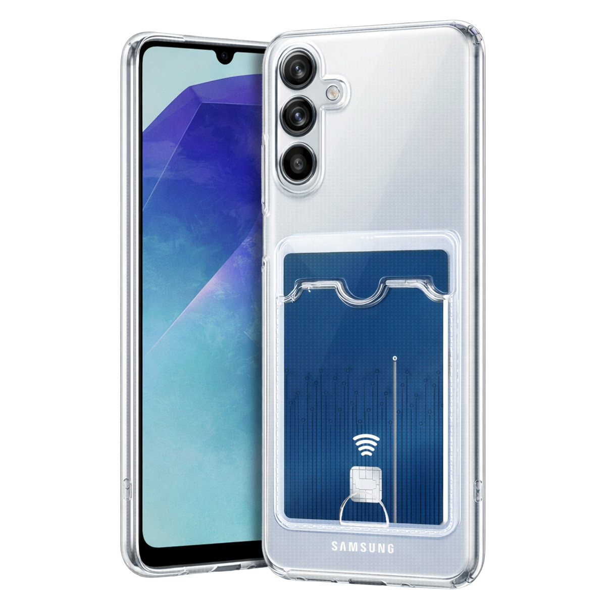 Newface Samsung Galaxy A37 5G Kart Şeffaf Silikon - Şeffaf — görsel 9